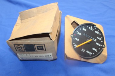 Tachometer 200km/H Commodore C, Rekord E , W=694