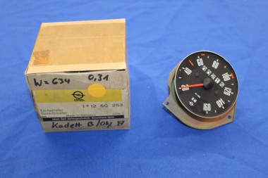 Tachometer Kadett B 160km/h, W=634