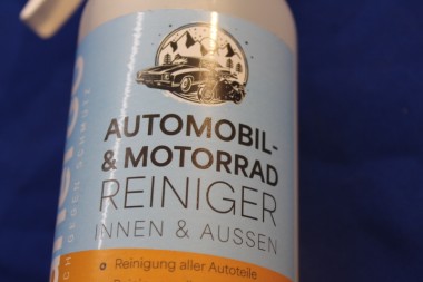 Auto- und Motorradreiniger OHNE CHEMIE