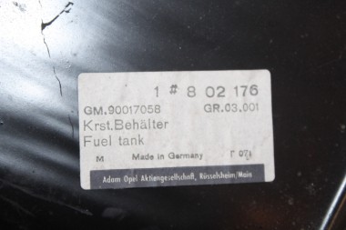 Fuel Tank Senator A