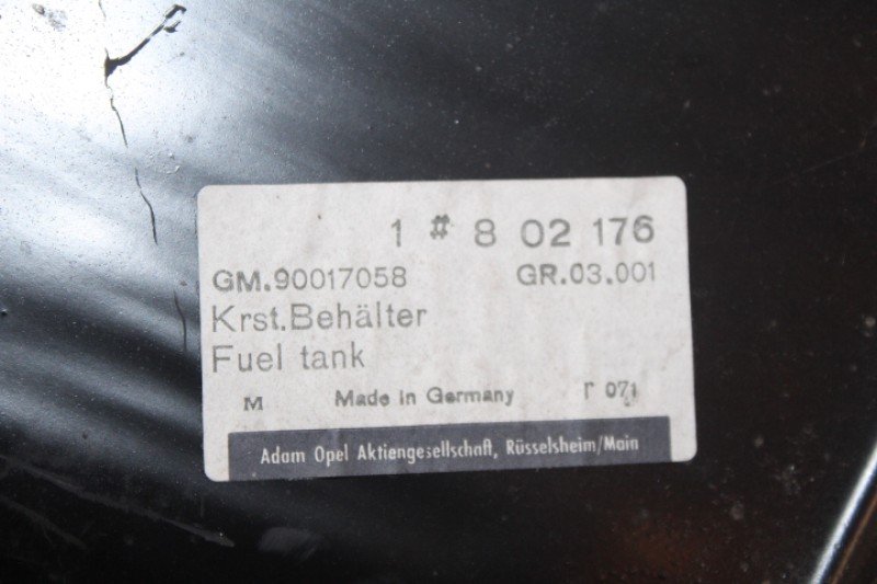 Fuel Tank Senator A